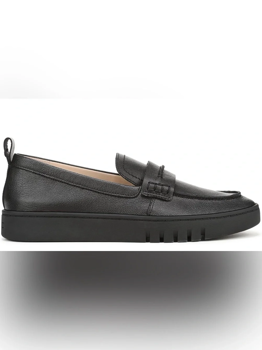Vionic Women’s Black Leather Penny Loafer Slip-On Size 8.5 - Picture 2 of 16